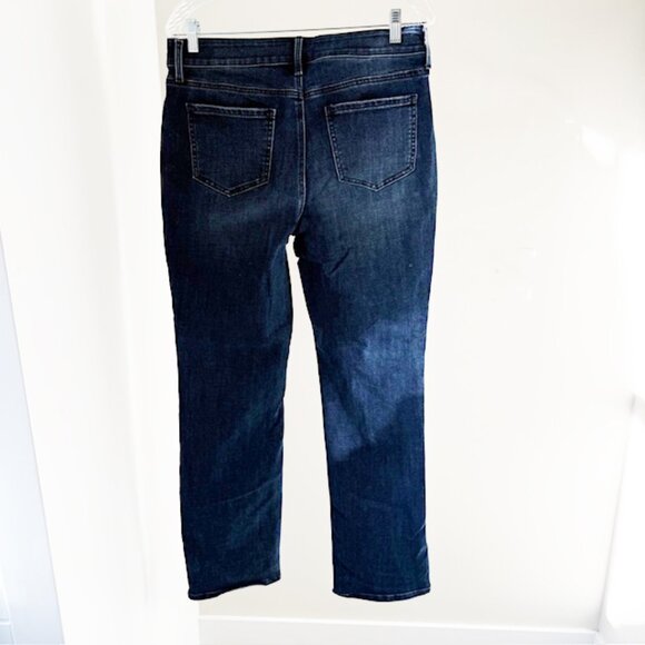 NYDJ Marilyn Straight Jeans, Jordan Medium Blue, Size 10 - Picture 6 of 9